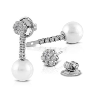 Australian pearl detachable earrings