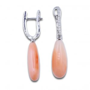 Coral Earrings