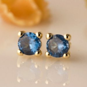 Girl Gold and Zircons Earrings