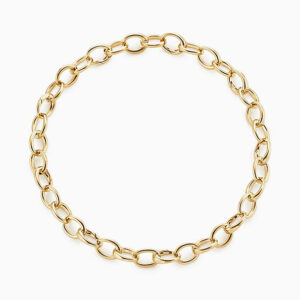 Riviere gold and diamond bracelet