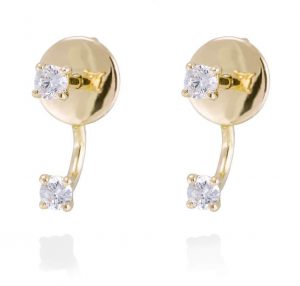 Pendientes TUyYO Diamantes en Oro